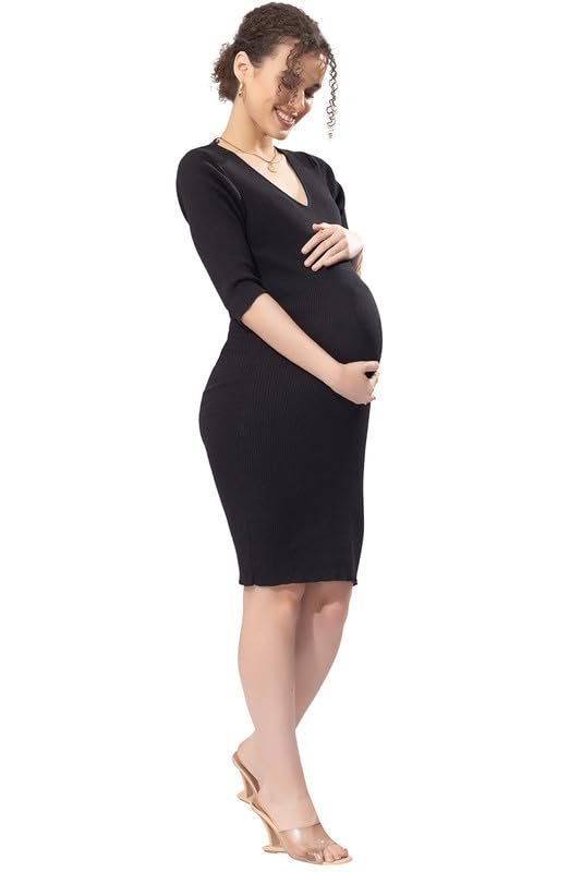 Armisto Pure Cotton Maternity Knit Stretchable Dress