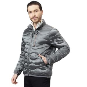 Woodland Men Long Sleeves Quilted Regular Fit Nylon Jackets
