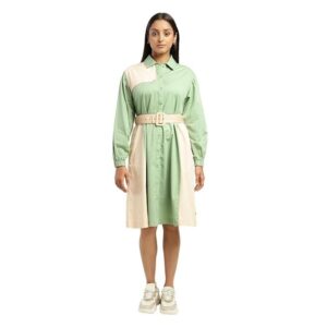 Levi's Women's Cotton A-Line Knee-Length Dress