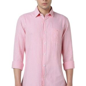 Van Heusen Men Cotton Striped Modern Fit Shirt
