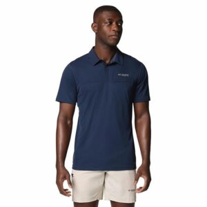 Columbia Men Omni-Freeze Cirque River Pro Hiking and Trekking Polo Tshirt