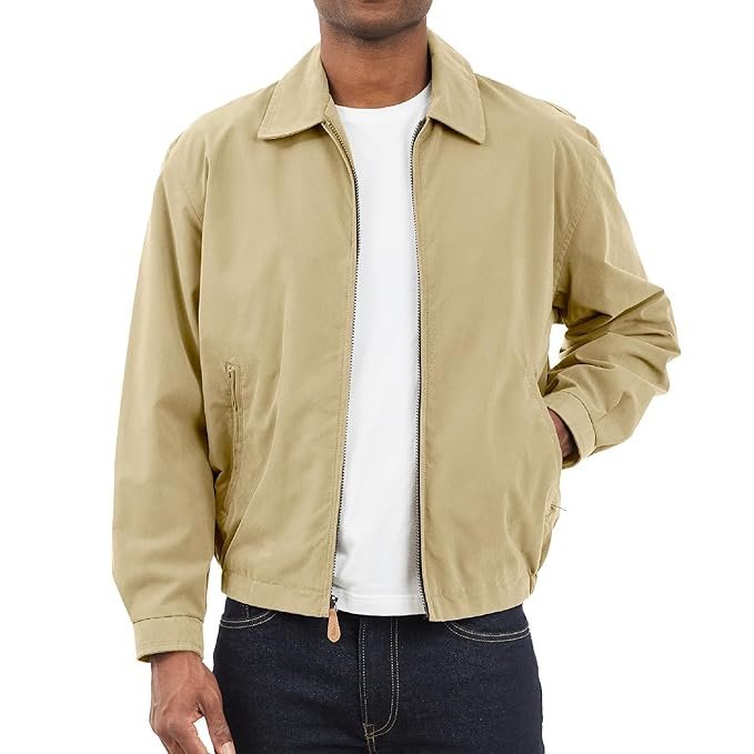 London Fog Men's Auburn Zip-Front Golf Jacket