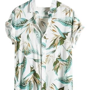 Leriya Fashion Mens Rayon Man Casual Shirt Regular Fit Western